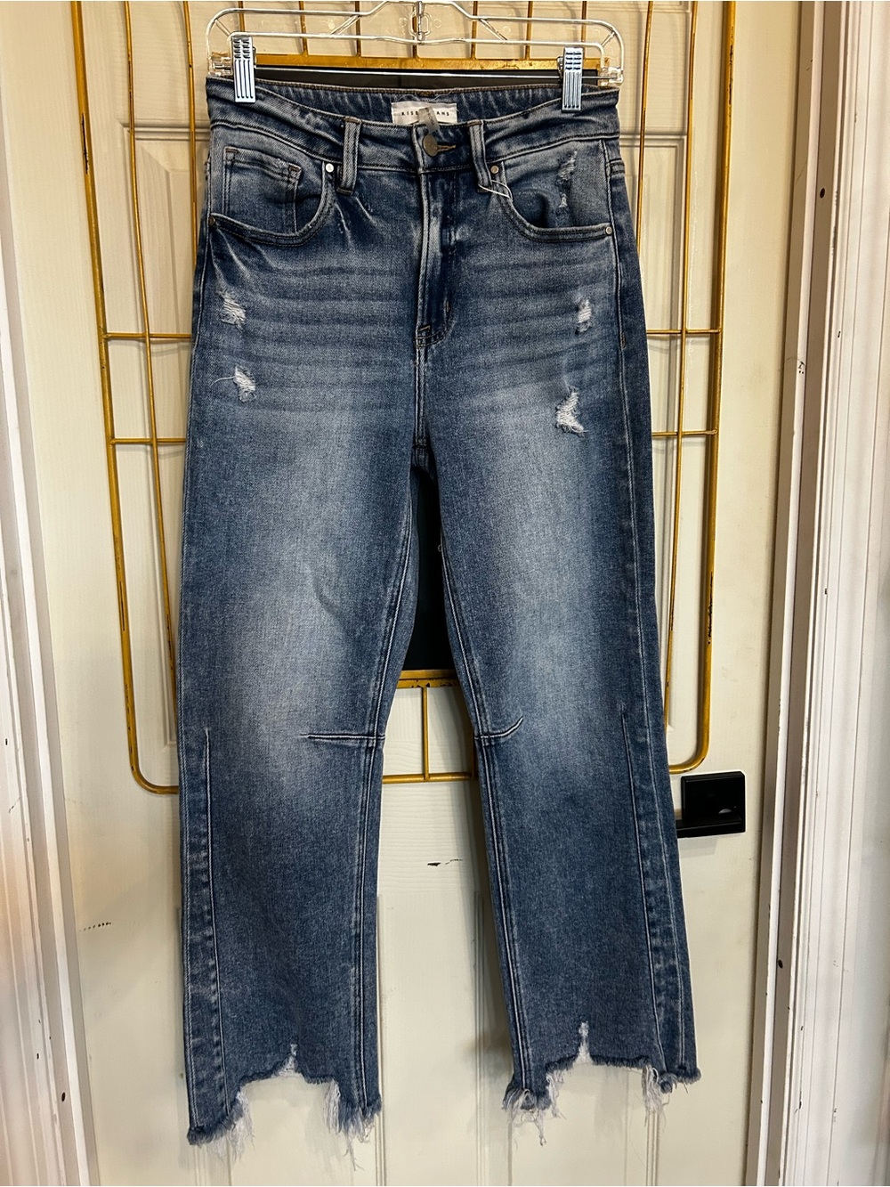 Risen Distressed Jeans - Blue